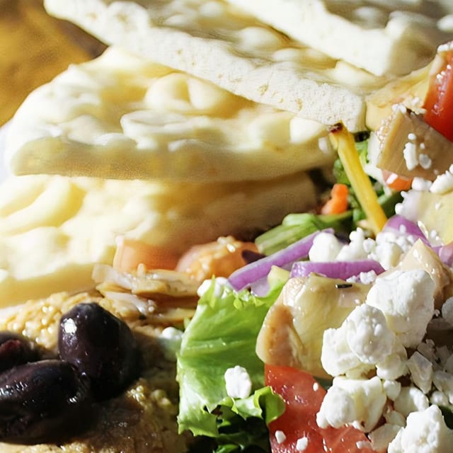 Hummus Salad.