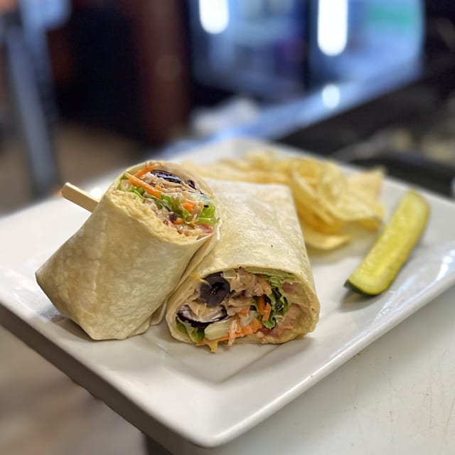 Hummus Wrap.