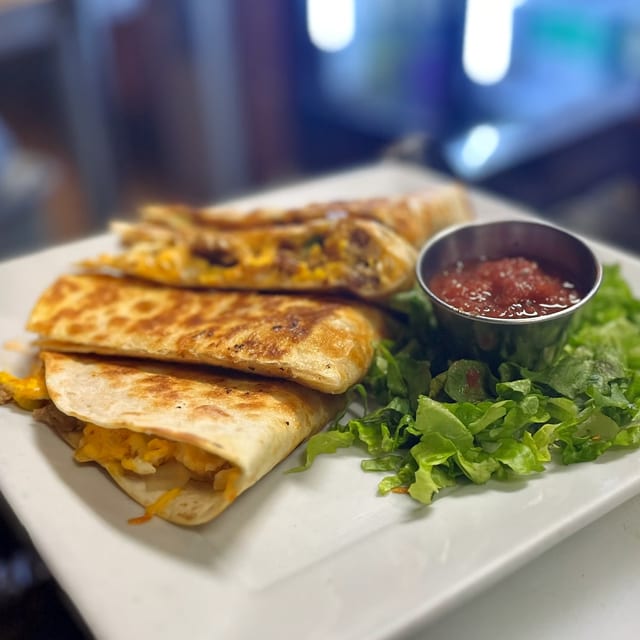 Breakfast Quesadilla.